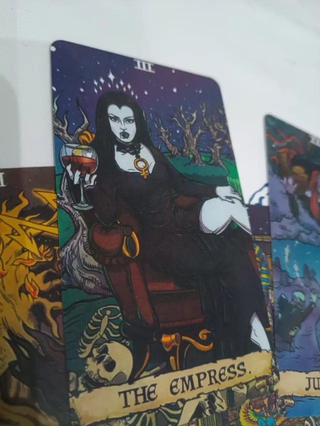 Baraja de Tarot Temática Terror