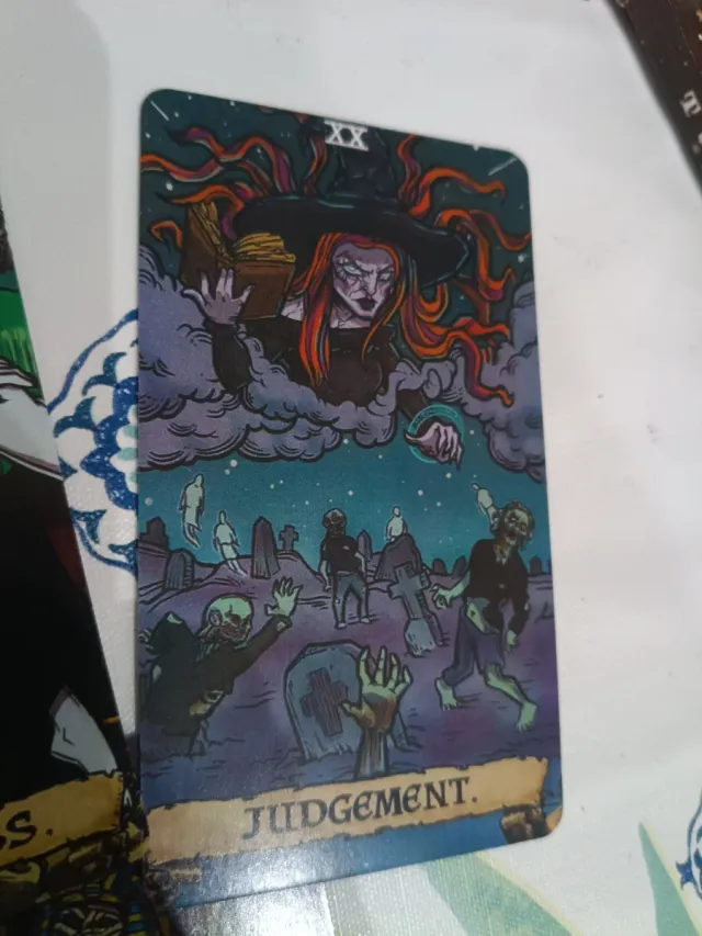 Baraja de Tarot Temática Terror