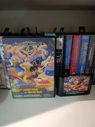 World of Illusion Mega Drive