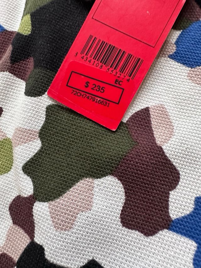 Camisa Polo Camuflaje Multicolor