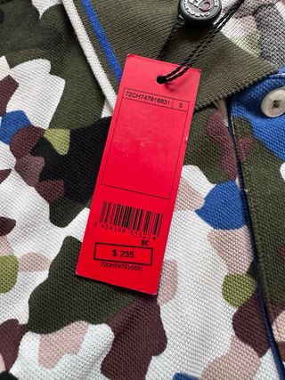 Camisa Polo Camuflaje Multicolor