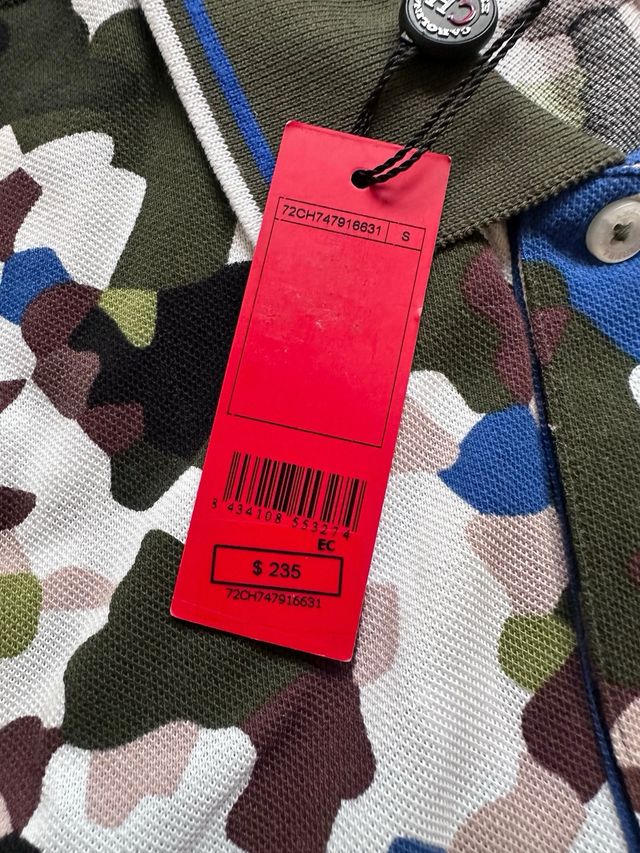 Camisa Polo Camuflaje Multicolor