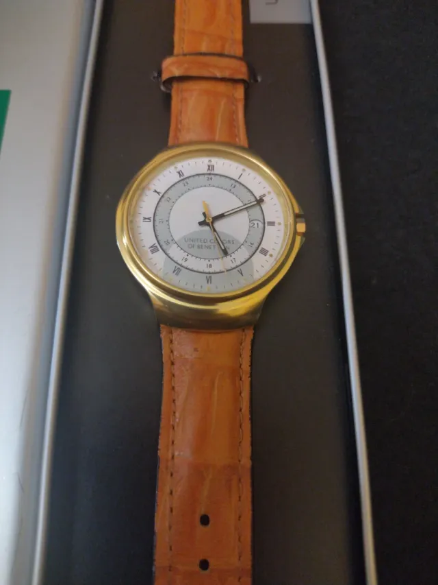 Reloj United Colors of Benetton Marrón/Dorado