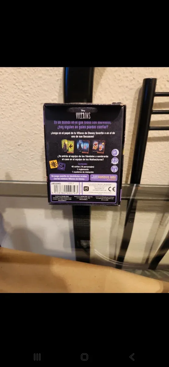 Juego de mesa Disney Villains Asamblea del Mal