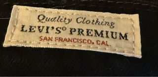 Levi's 511 Slim Fit Negros