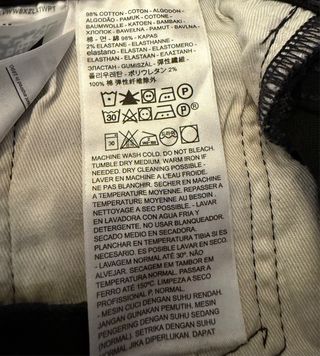 Levi's 511 Slim Fit Negros