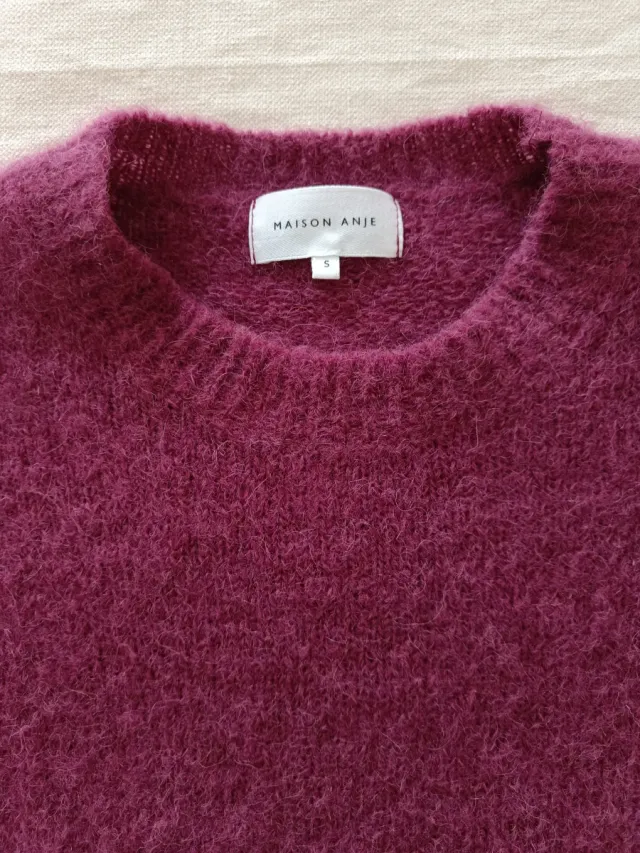 Jersey Maison Anje Morado Talla S