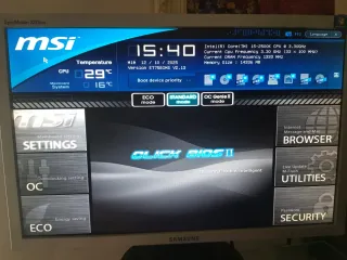 Placa Base MSI Z77A-G43 LGA1155 con i5 2500k