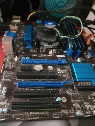 Placa Base MSI Z77A-G43 LGA1155 con i5 2500k