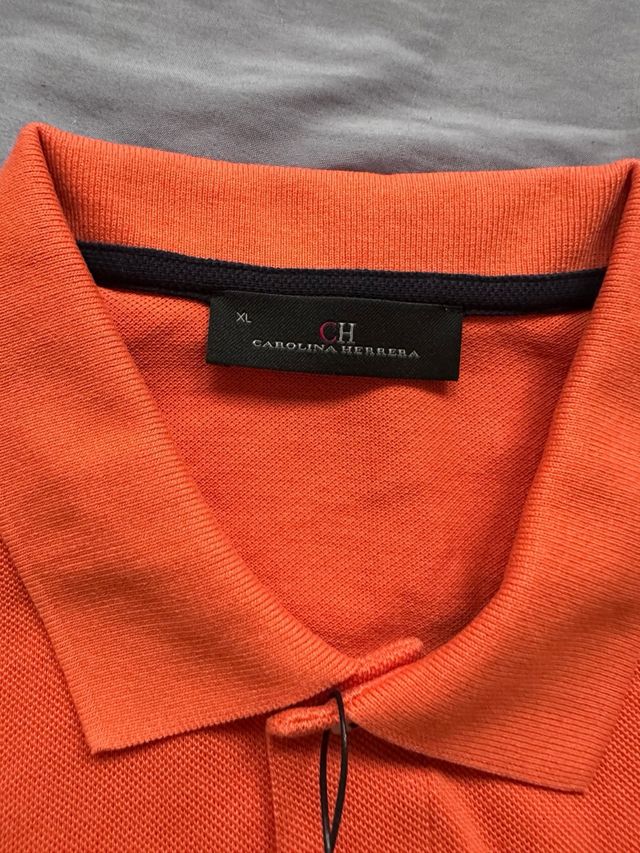 Camiseta Carolina Herrera Naranja Talla M