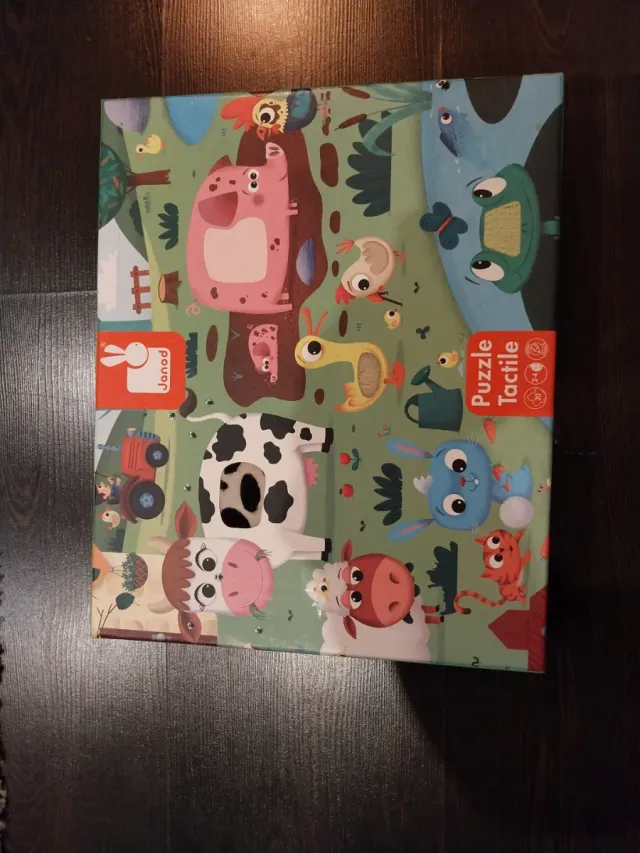 Puzzle Táctil Janod Granja