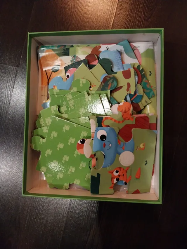 Puzzle Táctil Janod Granja