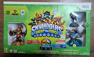 Skylanders Swap Force WII + 3 Figuras