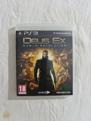 Deus Ex Human Revolution ps3 - pal/esp - seminuevo