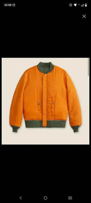 Cazadora bomber Alpha Industries verde