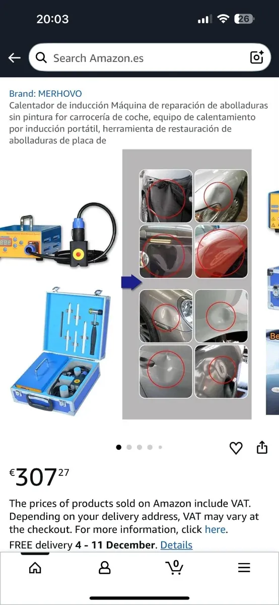 Calentador Inducción Reparación Carrocería
