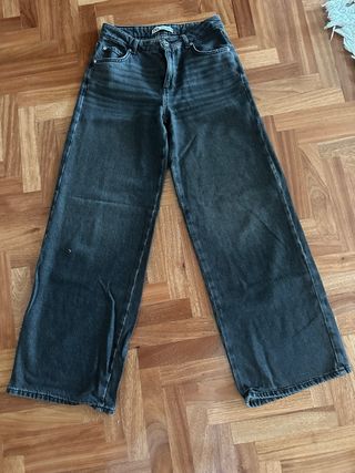 Pantalones Palazzo Grises