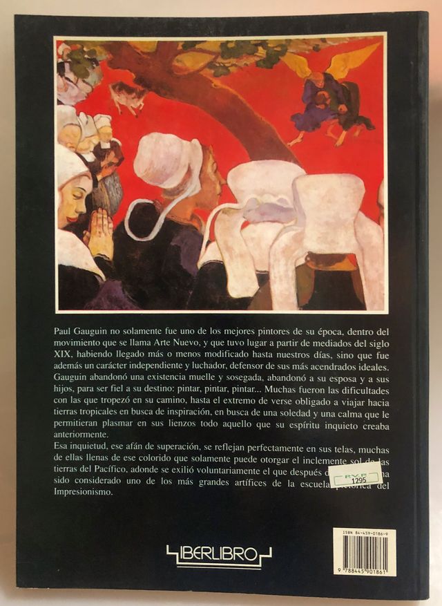 Libro Paul Gauguin Iberlibro 1992