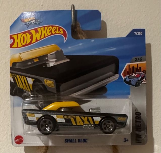 HotWheels Taxi Small Bloc 7/250