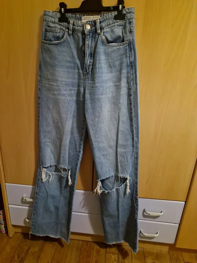Jeans rotos azules