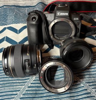 Cámara Canon EOS R + Objetivos