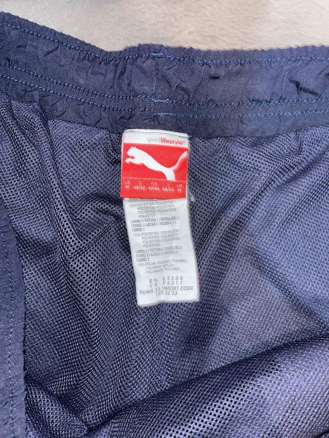 Chándal Puma Vintage Azul Y Azul Oscuro talla M