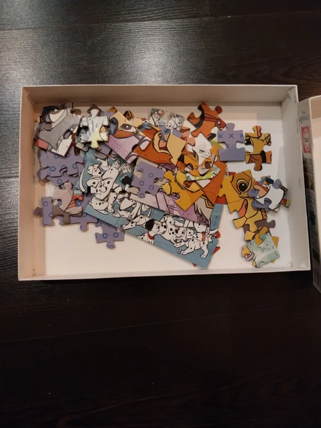 4 Puzzles Disney Animales Progresivos