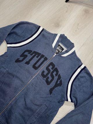 Sudadera Stussy Azul Vintage