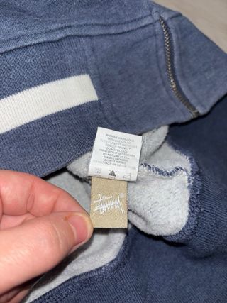 Sudadera Stussy Azul Vintage