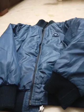 Chaqueta Benetton niño azul