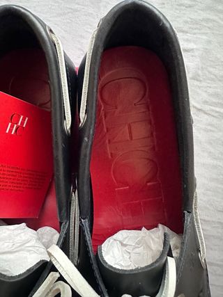 Zapatos náuticos Carolina Herrera negros