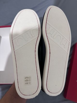 Zapatos náuticos Carolina Herrera negros