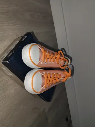 Bambas MTNG Naranja y Blanco Talla 39