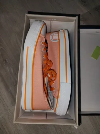 Bambas MTNG Naranja y Blanco Talla 39