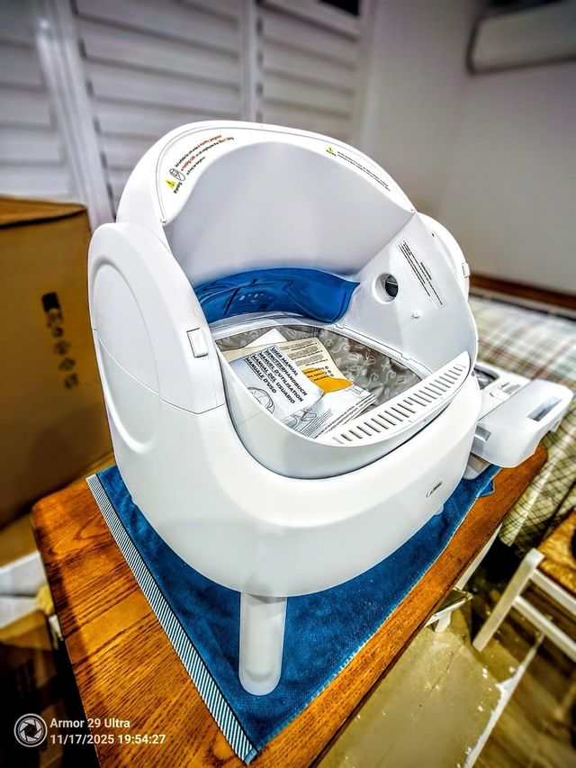 Arenero autolimpiable PetPivot impecable