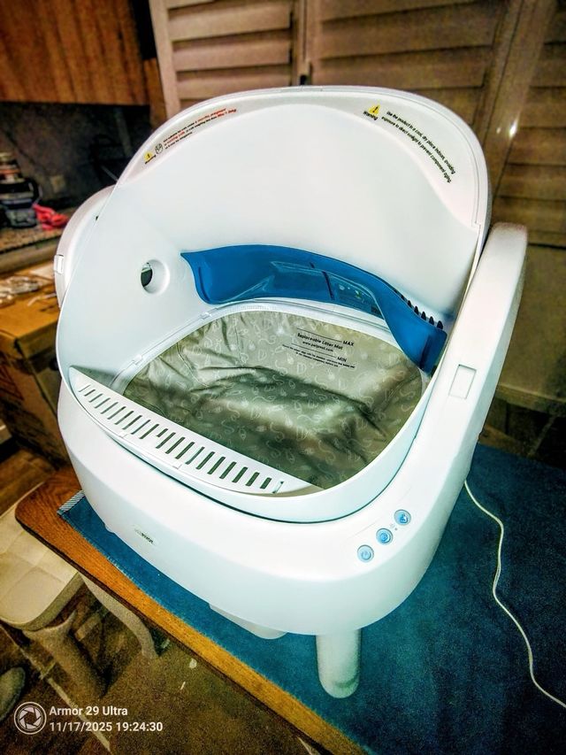 Arenero autolimpiable PetPivot impecable