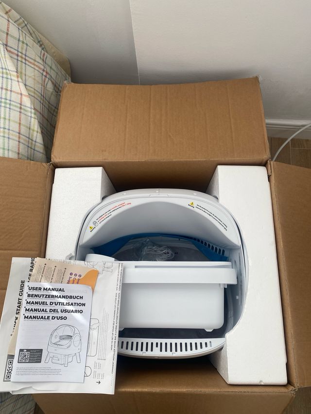 Arenero autolimpiable PetPivot impecable