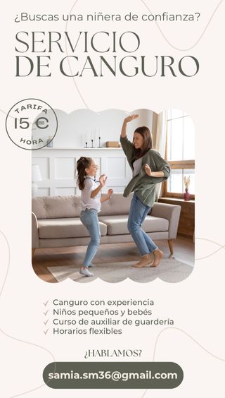 Niñera/Canguro