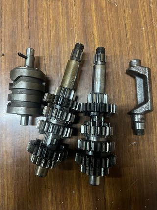 Eje primario, desmodromico y balance AM6