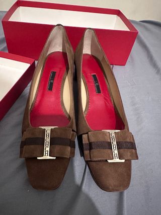 Zapatos Carolina Herrera Marrones