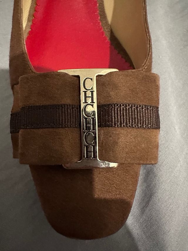 Zapatos Carolina Herrera Marrones
