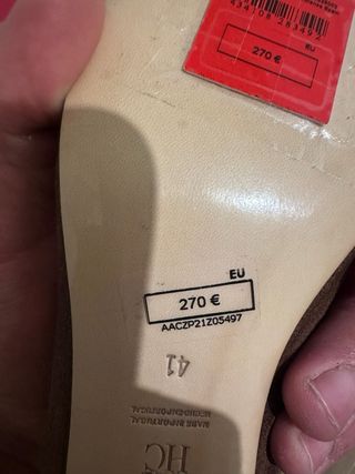 Zapatos Carolina Herrera Marrones