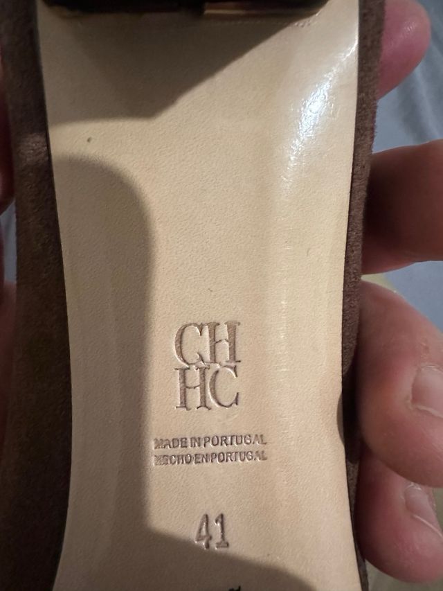 Zapatos Carolina Herrera Marrones