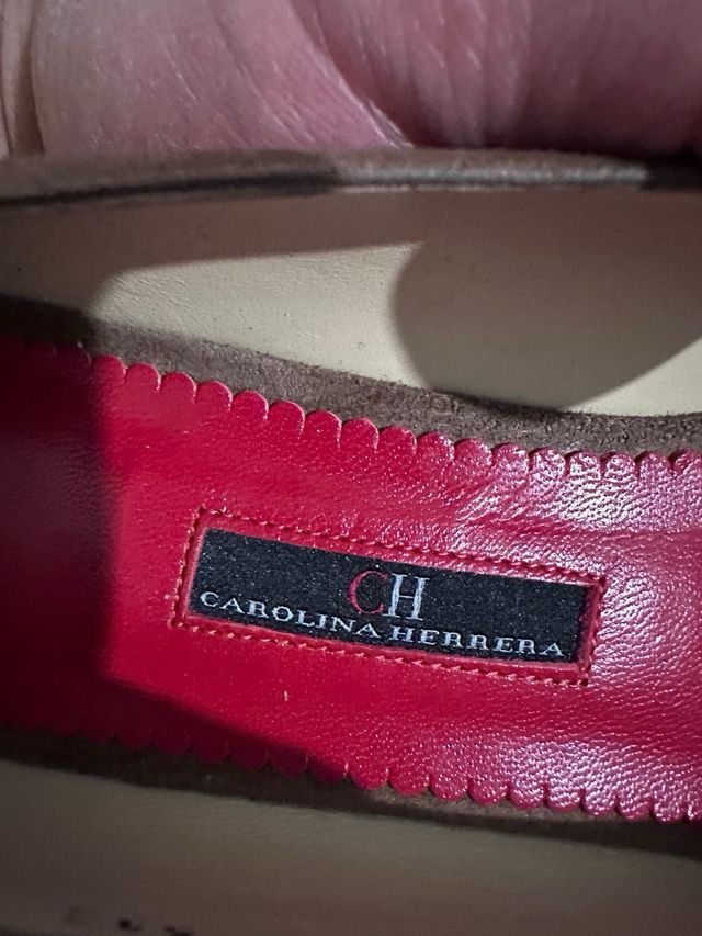 Zapatos Carolina Herrera Marrones