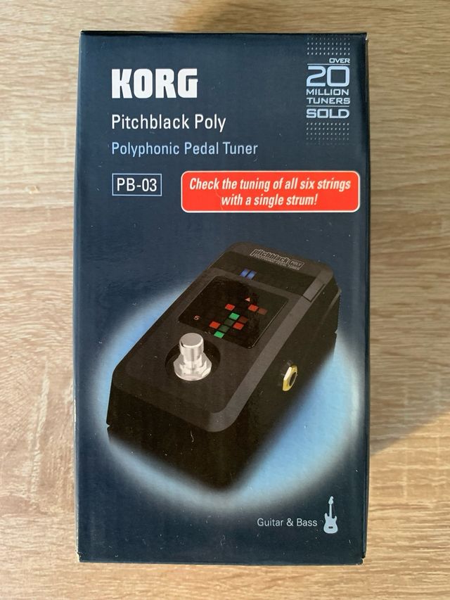 Afinador Korg Pitchblack Poly