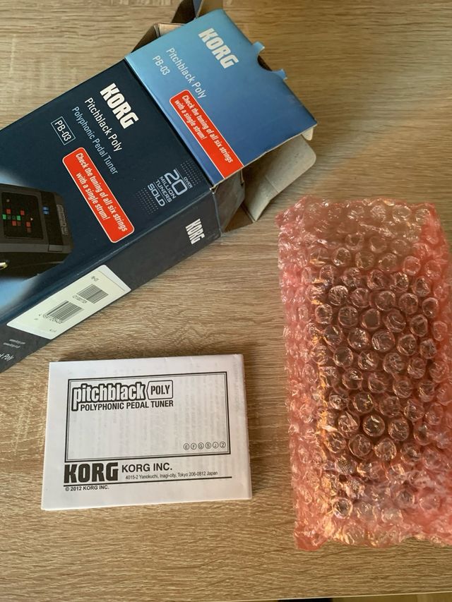 Afinador Korg Pitchblack Poly