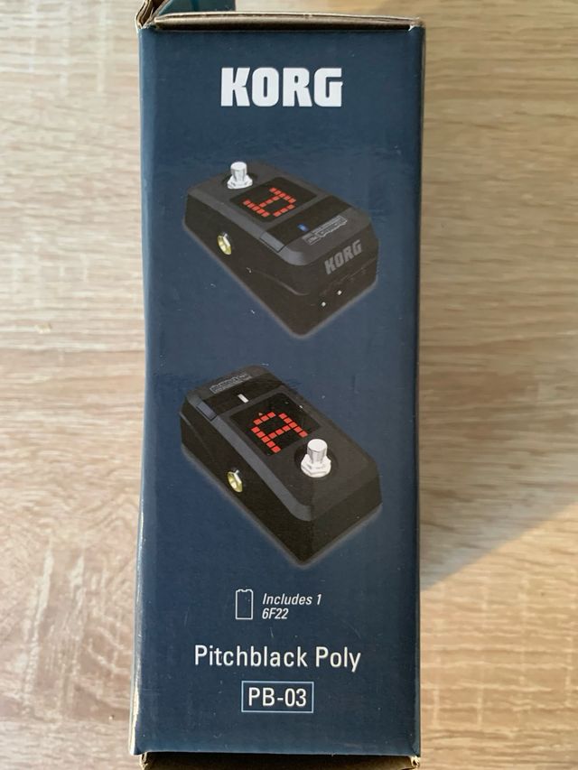 Afinador Korg Pitchblack Poly