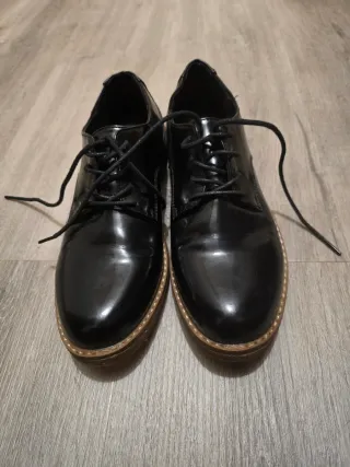 Zapatos negros mujer charol