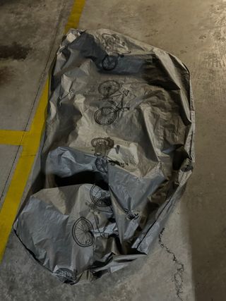 Bicicleta MTB B'TWIN blanca y rosa