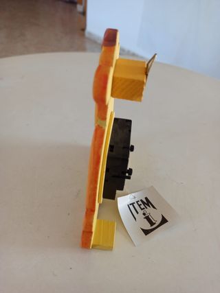 Reloj infantil osito madera